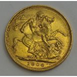 Australian Gold Sovereign 1904 Sydney