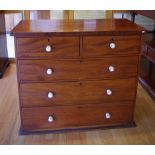 Victorian cedar chest of drawers