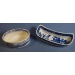 Two various Spode blue & white bowls