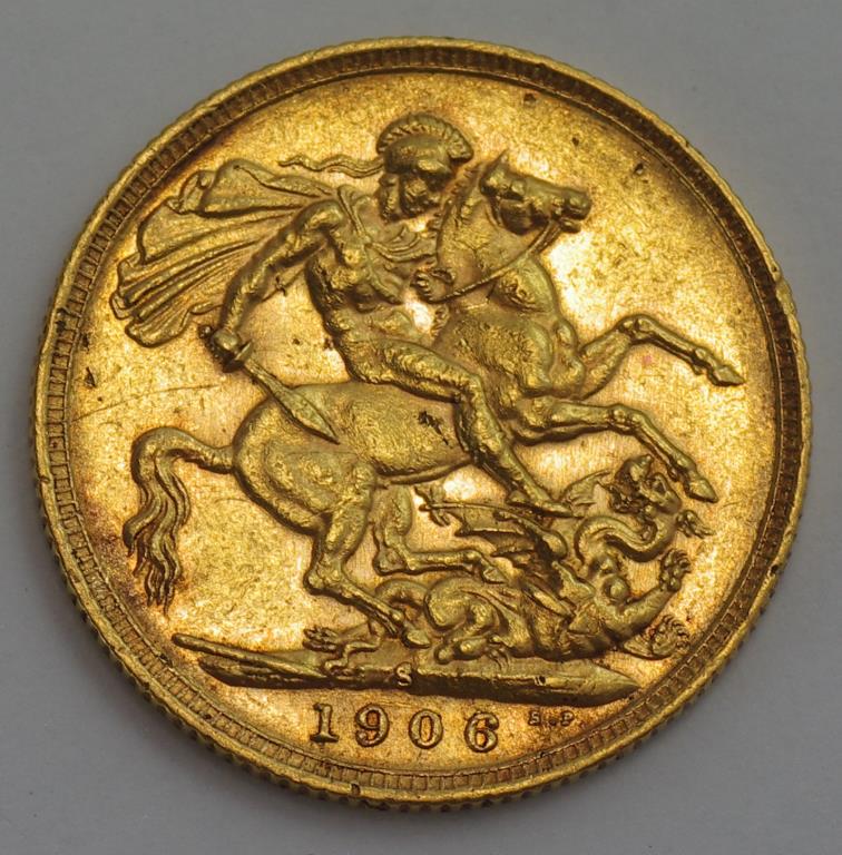 Australian Gold Sovereign 1906 Sydney - Image 2 of 4