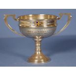 Sterling silver Royal Motor Yacht Club trophy