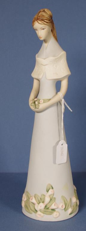 Royal Dux porcelain lady figure