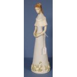 Royal Dux porcelain lady figure