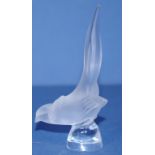 Lalique, pheasant bird figurine