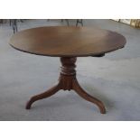 19th century cedar breakfast table