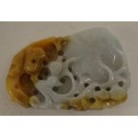 Chinese carved jade stone