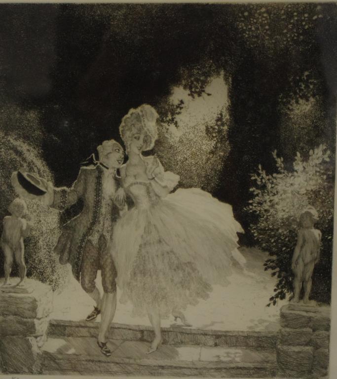 Norman Lindsay (1879-1969), Julia Frisk & Mr Brisk