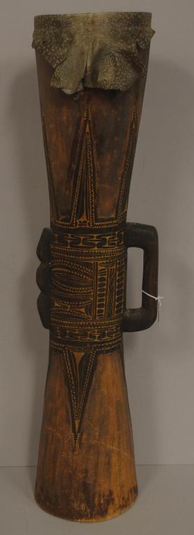 Papua New Guinea kundu drum