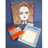 Three signed books: Matisse drawing Life