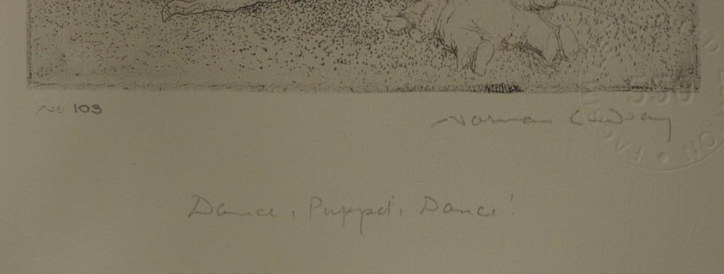 Norman Lindsay (1879 -1969) "Dance Puppet Dance" - Image 3 of 3