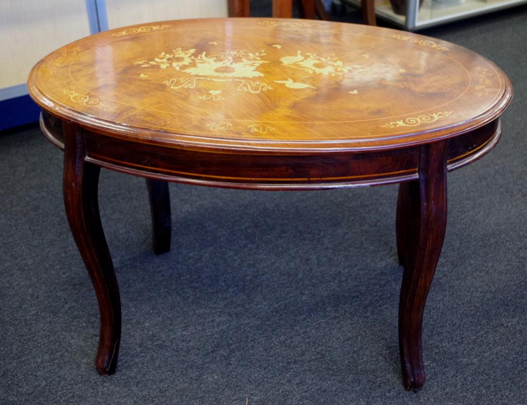 Cambodian rosewood occasional table - Image 2 of 4