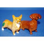 Two various Beswick dog figures