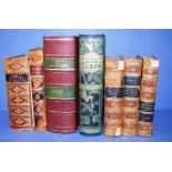 Seven vintage volumes including Shakespeare