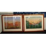 Two Ian Stansfield limited edition framed prints