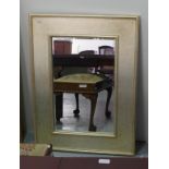 Large gold framed mirror