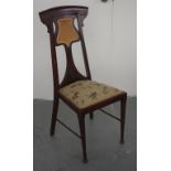 Arts & Crafts bedroom chair