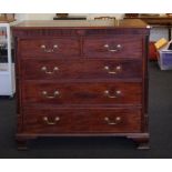 George III mahogany chest of drawers