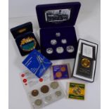 Silver boxed set coins of the 20th century