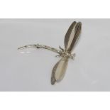 Mexican Taxco silver dragonfly