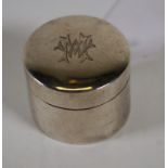 Chinese silver pill box