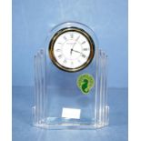 Waterford crystal quartz clock
