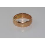 9ct rose gold wedder