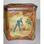 Victorian McVities biquit tin