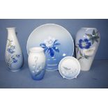 Five assorted Danish ceramics pieces