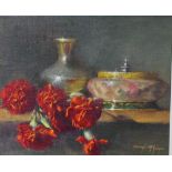 Nancye McGuigan (1943-), Red Carnations