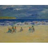 Donald Fraser Australia, 1929-2009 "Beach scene"