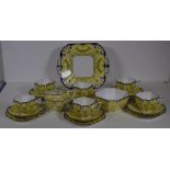 Shelley 21 piece Queen Anne tea set