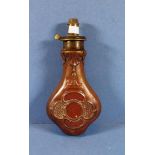 Vintage copper powder flask