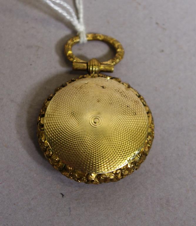 Early yellow 9ct gold vinaigrette - Image 4 of 4
