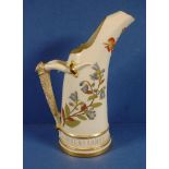 Victorian Royal Worcester porcelain jug