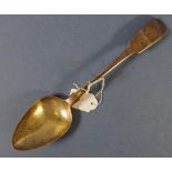 George IV sterling silver soup spoon