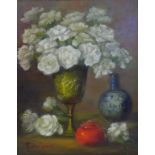 Mireille Duchesne, White Carnations