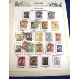Album of Australian stamps