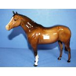 Beswick standing brown horse figure