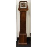 English Art Deco grandmother clock