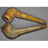 Vintage Meerschaum tobacco pipe