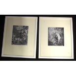 Two Norman Lindsay framed prints