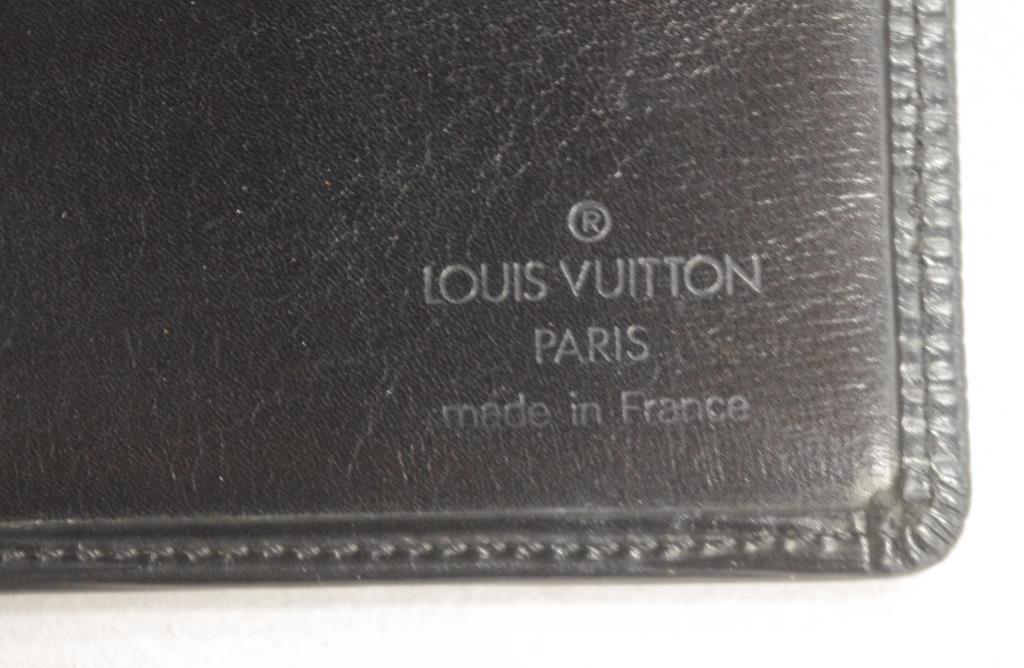Louis Vuitton black Epi leather flat pocket wallet - Image 4 of 4