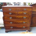 Georgian mahogany chest of drawers