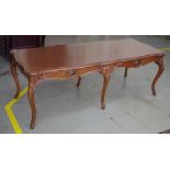Large antique style coffee table