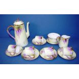 Fifteen piece Royal Worcester coffee set