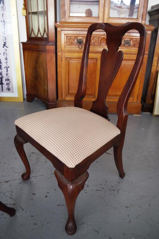 Eight matching Mahogany dining chairs - Image 3 of 3