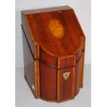 Edwardian Sheraton style stationery box