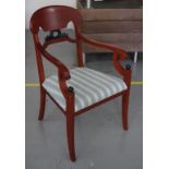 Antique style armchair