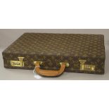 Louis Vuitton monogrammed brief/travel case