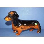 Beswick standing dachshund figure